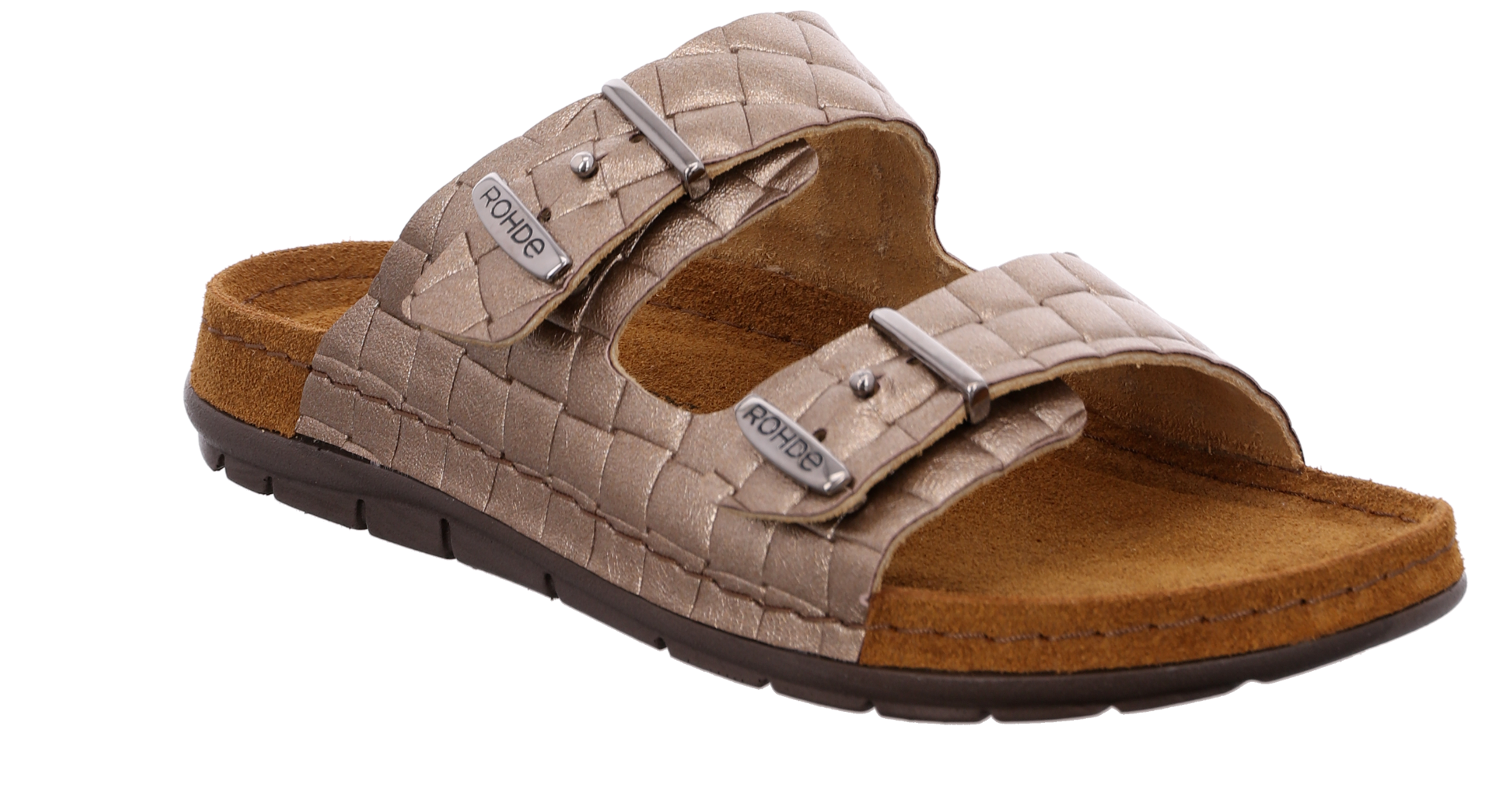 5863_38 Rohde Sandal Bronze Læder - Billede 1