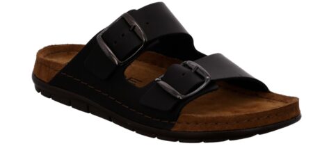 Rohde Sandal Sort Læder