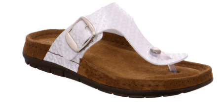 Rohde Hvid Sandal Med 1 Velcroremme