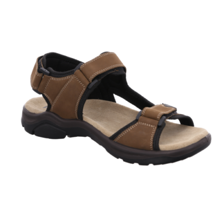 Rohde Brun Nubuck Herresandal