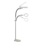 UDGÅET Gulvlampe m/forstørrelsesglas 18W - Billede 3