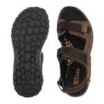 Green Comfort Brun Herre Sandal - Billede 4