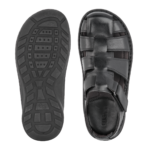 Green Comfort Sort Lukket Goa Sandal - Billede 4