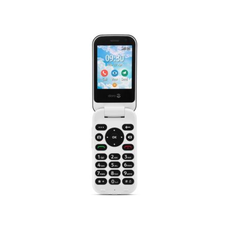 Doro 7081 Mobil 4G Grafit/Hvid