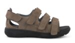 New Feet Grå Sandal Nubuck - Billede 3