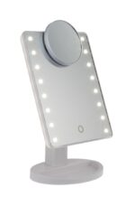 Spejl Med LED Og Forstørrelse, 28x20cm - Billede 2