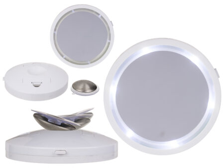 UDGÅET Spejl Med LED, 13 cm