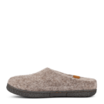 Green Comfort Grå Uld Slipper Gummisål, Støt Brysterne - Billede 3
