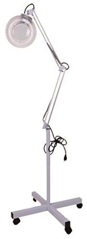 876026_1 Lup Ø125mm m/LED Gulvstativ m/hjul - Billede 1