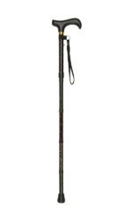 LavStok Foldsammen Sort Blomstret Design - Billede 2