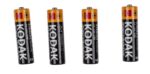 Alkaline AA 1,5 batterier, 4 stk - Billede 2