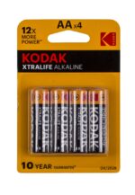 Alkaline AA 1,5 batterier, 4 stk