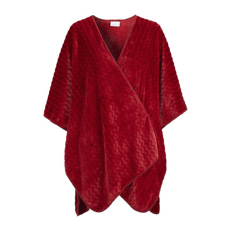 99861-099 Damella Poncho Ruby Red - Billede 1