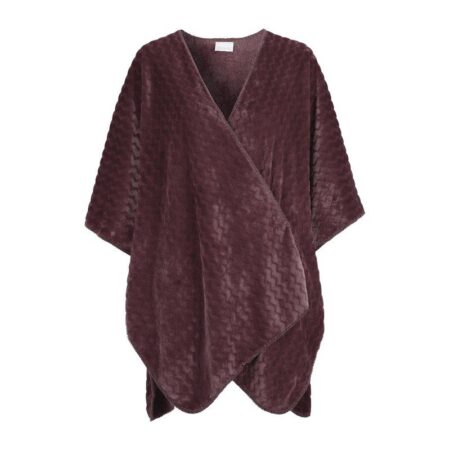 Damella Poncho Aubergine