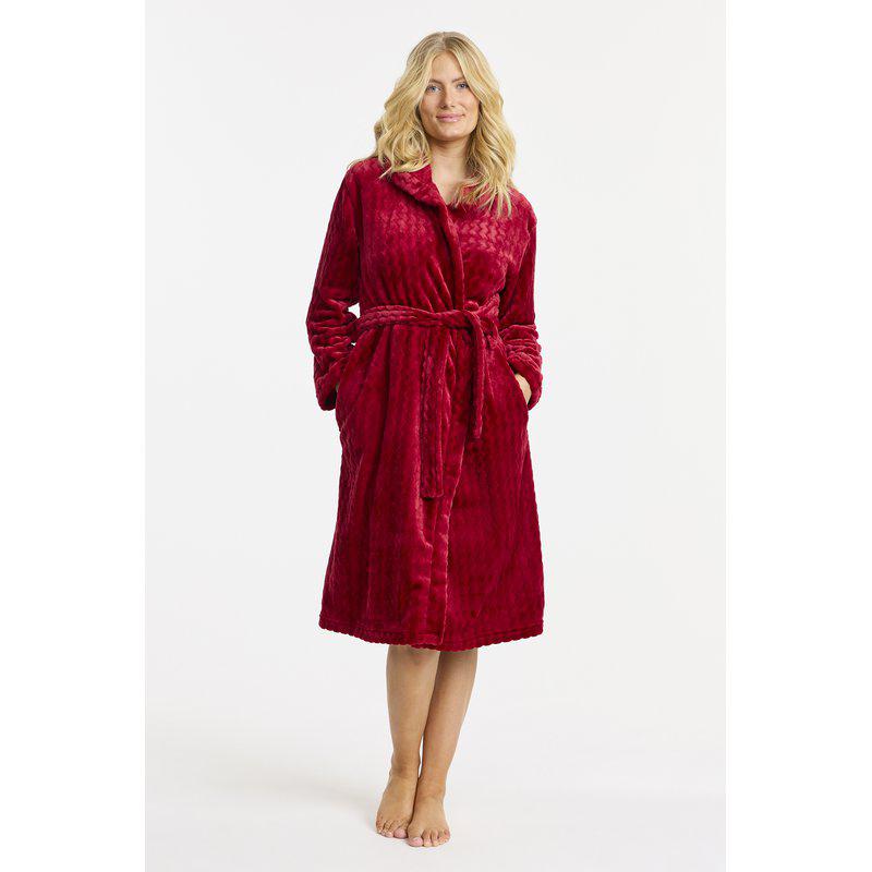 99862-099_5814 Damella Rock Morgenkåbe Ruby Red - Billede 1