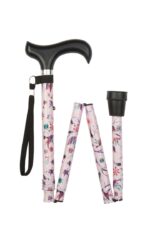 Stok Pink Floral Med Håndledsrem