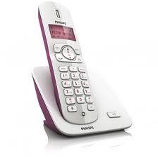 trådløs telefon silver