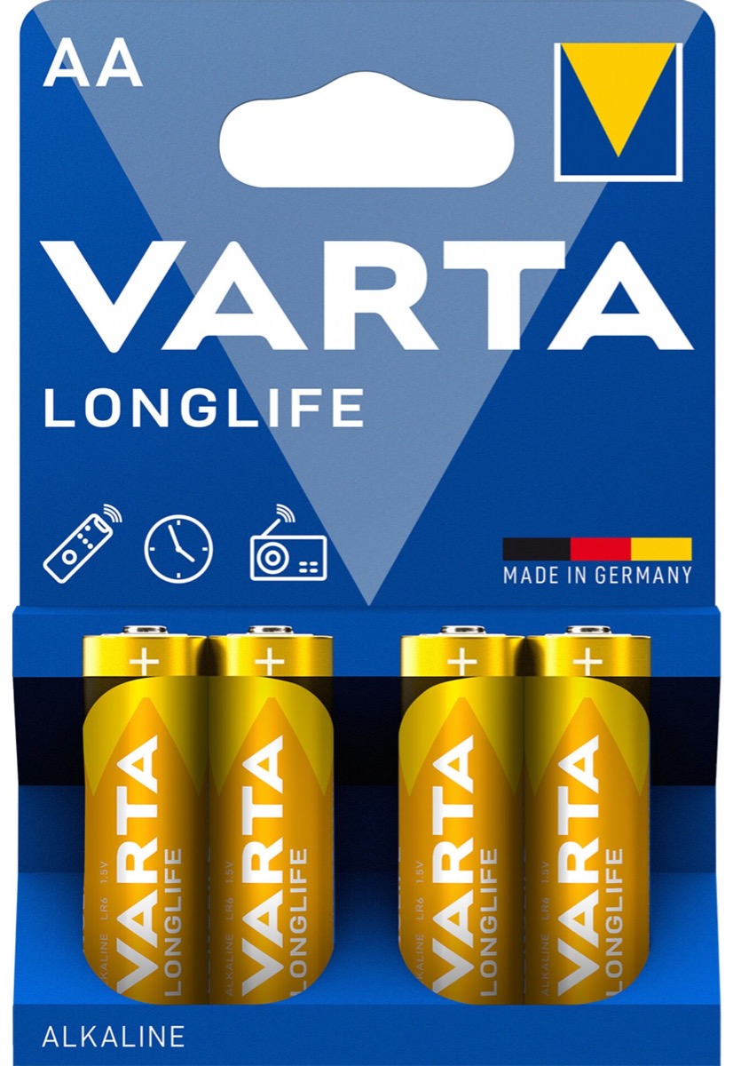 aa-batterier-longlife-varta-4-pack-da Batteri Varta AA Longlife Power, 4 stk - Billede 1