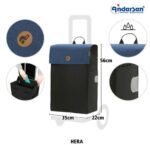 Andersen Scala Shopper Hera Blå - Billede 3