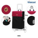 Andersen Scala Shopper Hera Rød - Billede 4