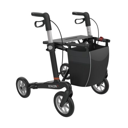 Lav Rollator Sort Athlon m.Soft hjul