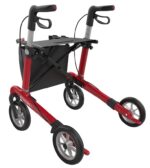 Lav Rollator Rød Athlon m.Soft hjul - Billede 4