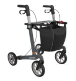Rollator Athlon 5,2 kg Grå m.Soft hjul