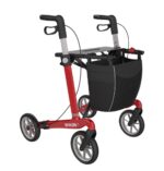 Rollator Athlon Rød m.Soft hjul 5,2 kg