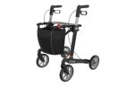 Rollator Athlon 5,4 kg Sort m.Soft hjul - Billede 2