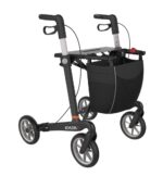 Rollator Athlon 5,4 kg Sort m.Soft hjul