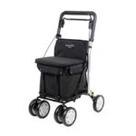 Indkøbstrolley 800 SortTextured Carlett