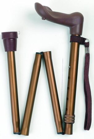 Stok foldsammen bronze anatomisk H