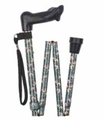 Stok Blomst højdejusterbar m/anatomisk håndtag