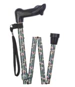 Stok Blomst lav, højdejusterbar m/anatomisk håndtag