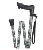 Stok Blomst lav, højdejusterbar m/anatomisk håndtag - Billede 2