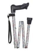 Stok Floral lav, højdejusterbar m/anatomisk håndtag - Billede 2
