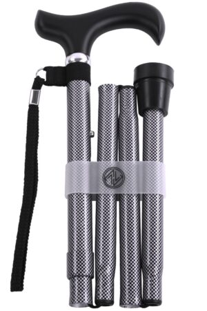 Stok foldsammen luksus sort