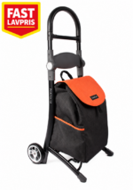 Indkøbstrolley Koala Orange/Grå Med Hvilesæde - Billede 7