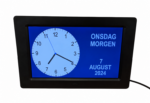 Digital ur for svagtseende 20,5x14,5cm - Billede 2