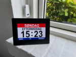 Digital ur for svagtseende 20,5x14,5cm - Billede 4