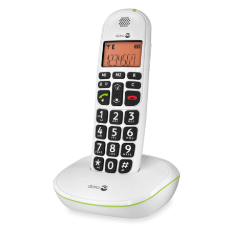 Doro PhoneEasy trådløs100W Hvid