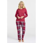 Damella Pyjamas Rød Jersey