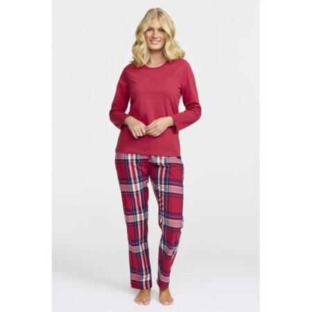 Damella Pyjamas Rød Jersey