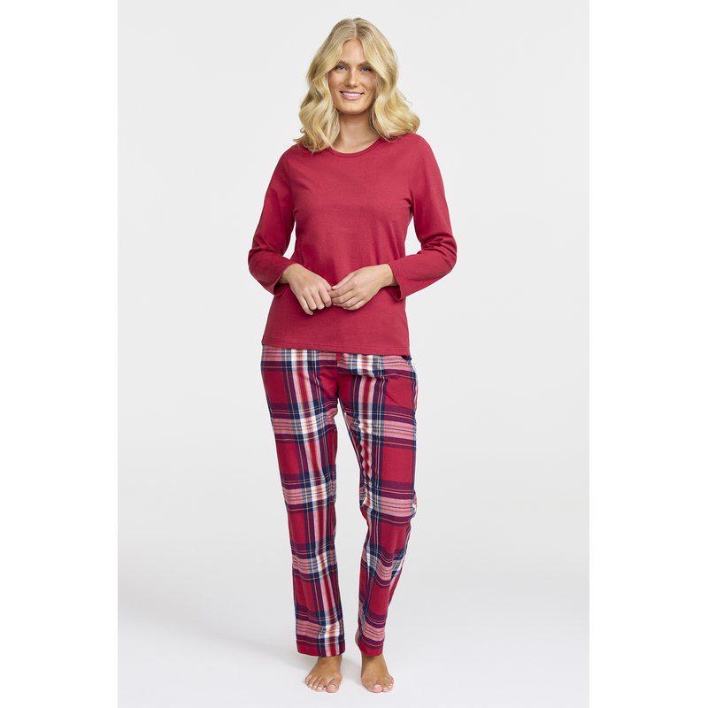 damella_pyjamas_r_d_jersey Damella Pyjamas Rød Jersey - Billede 1