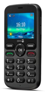Doro 5861 Mobiltelefon Grafit - Billede 3