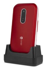 Doro 6621 Mobil 3G Rød/Hvid - Billede 5