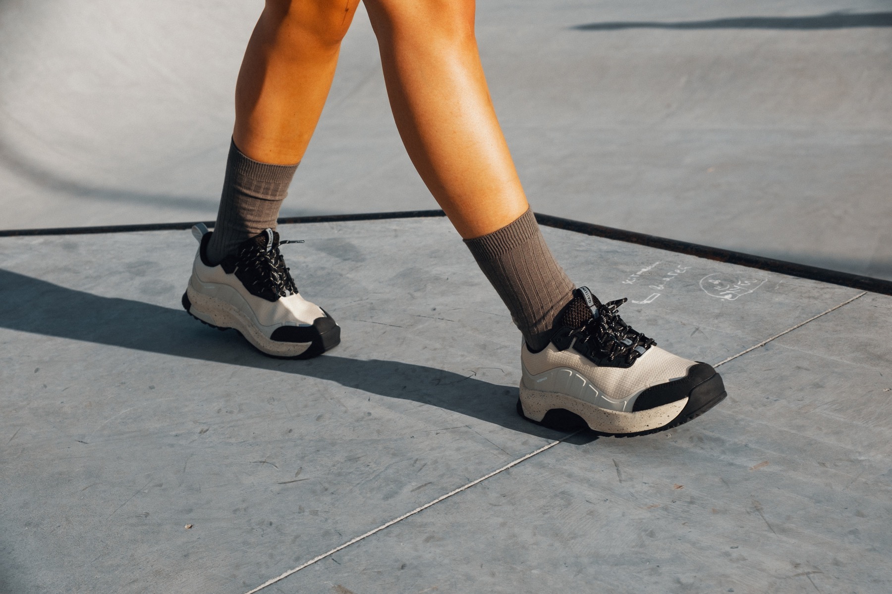 dsf3980 Gaitline Gravel LiteWP LT Beige/Black - Billede 1