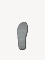 Tamaris Hvid Læder Sandal - Billede 5