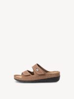 Tamaris Brun Læder Sandal - Billede 2