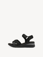 Tamaris Sort Sandal Med Velcrorem - Billede 2